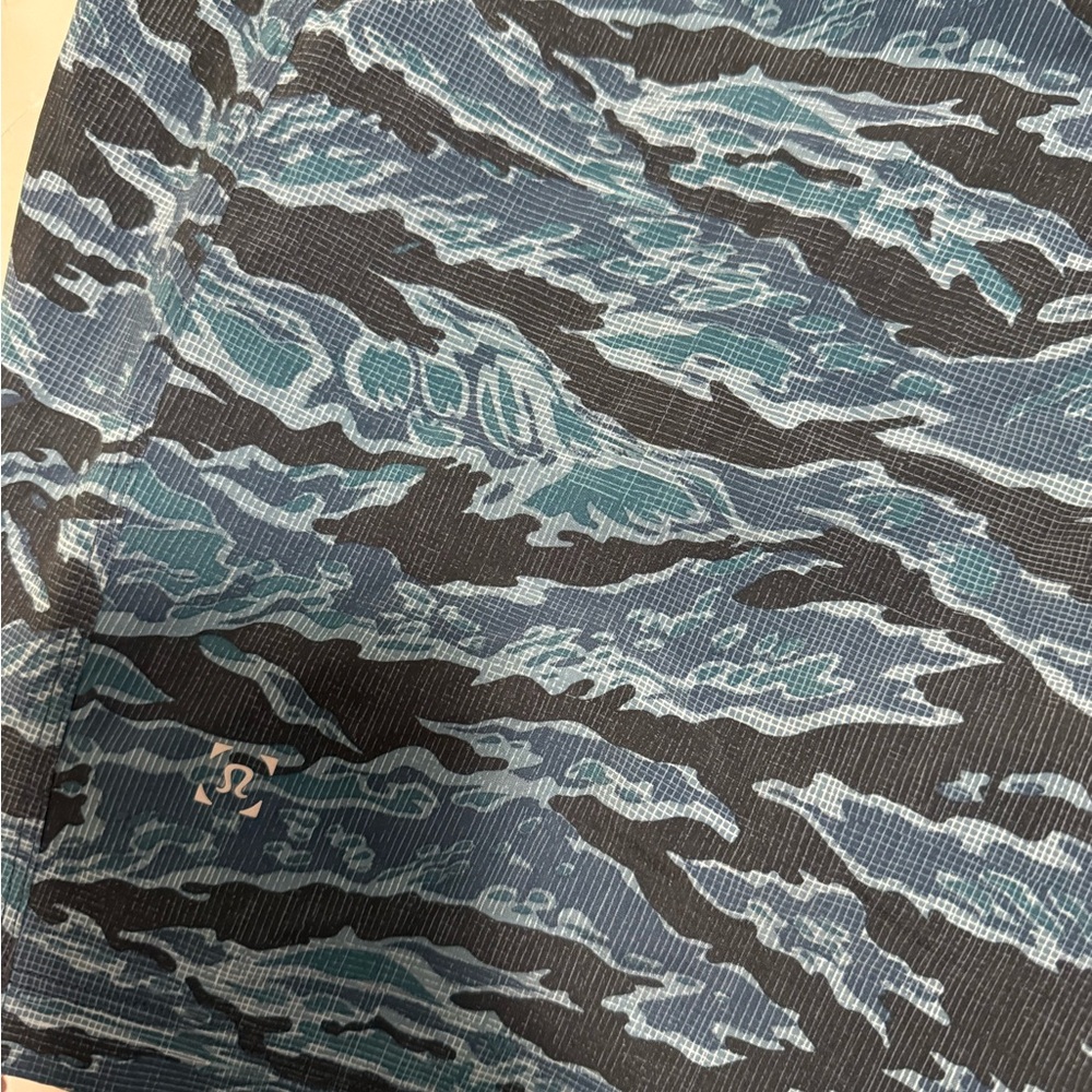 lululemon athletica Blue Patterned Shorts